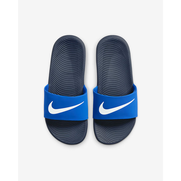 Nike Kawa Big Kids Slides Size 7Y / 8.5 Womens Royal Thunder Blue FJ8812 402 NEW - Picture 5 of 6